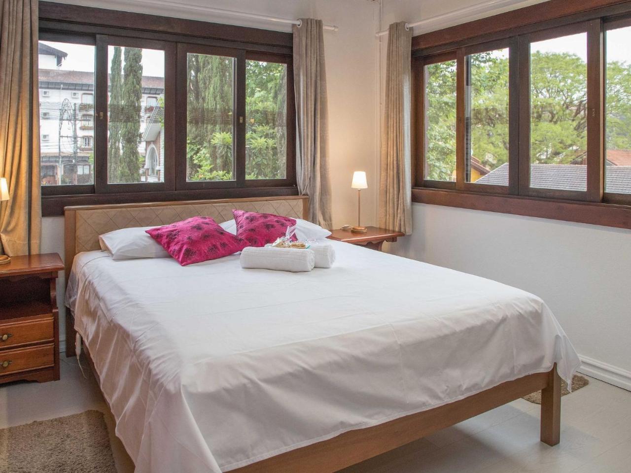 Locar-In Gramado - Loft A 50 M Da Rua Coberta. Appartement Buitenkant foto